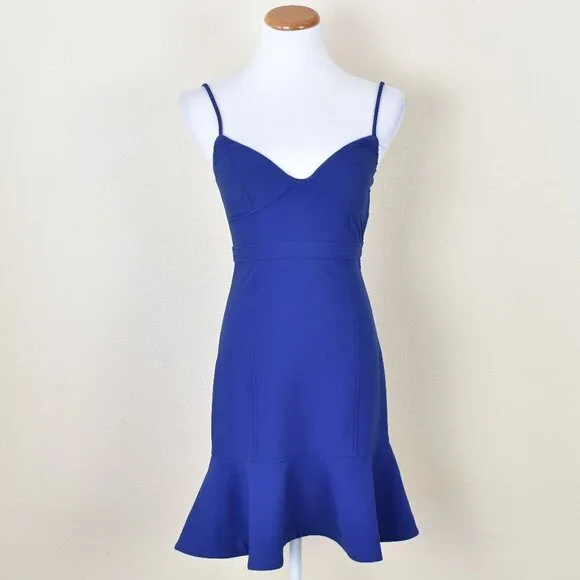 Likely Lillie Bustier Flounce Ruffle Mini Dress - 0 - Picture 1 of 10